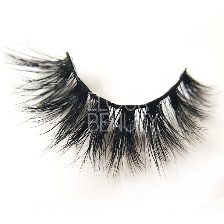 3d mink lash extensions with custom eyelash packaging ES109